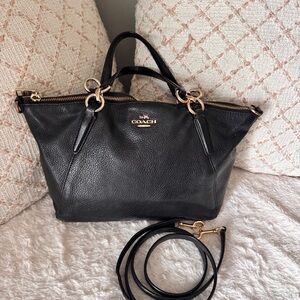 Coach Black Kelsey Satchel